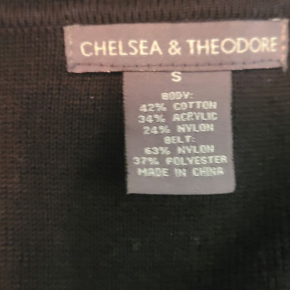 HPπ₯π₯Gorgeous Chelsea & Theodore Belted Waist Jacket small never worn - Picture 9 of 9